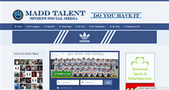 Desktop Screenshot of madd-talent.com