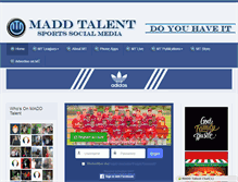 Tablet Screenshot of madd-talent.com